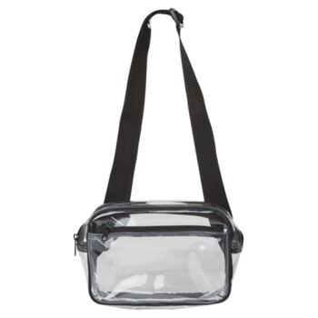 Clear Stadium 2-Pocket Fanny Pack/Crossbody Bag Thumbnail