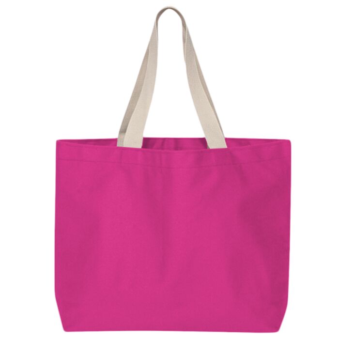 USA Made Cotton Canvas Jumbo Tote Bag Thumbnail