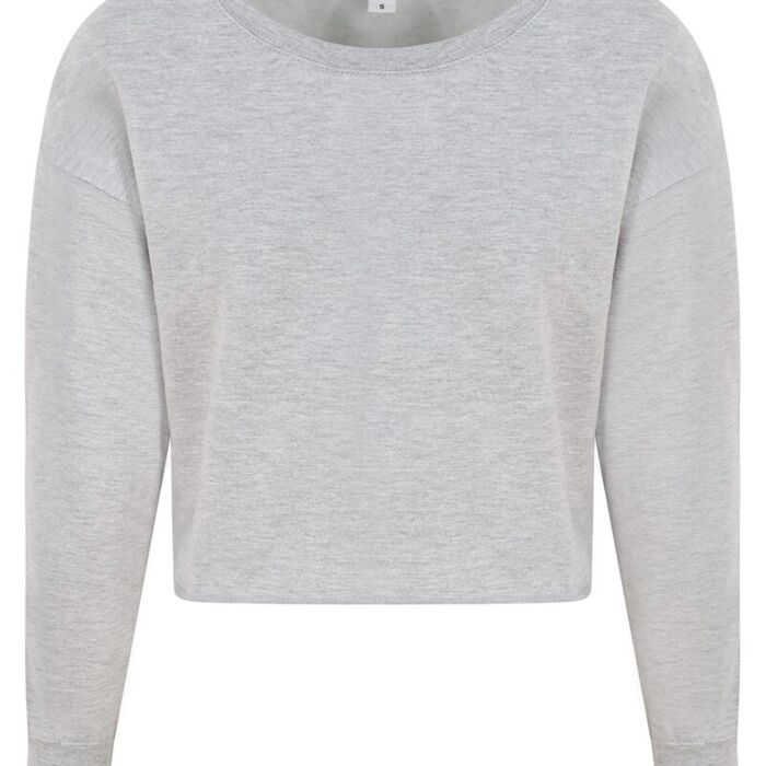 Women's Cropped Crewneck Sweatshirt Thumbnail