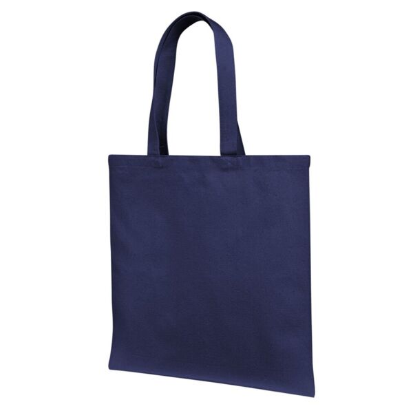 Cotton Canvas Tote Bag With Self Fabric Handles Thumbnail