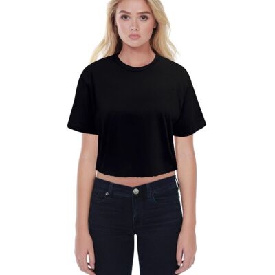 Women's Crop Boyfriend T-Shirt Thumbnail