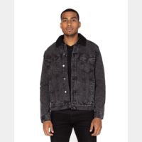 Unisex Sherpa-Lined Denim Jacket Thumbnail