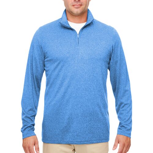 Men's Cool & Dry Heathered Performance Quarter-Zip Pullover Thumbnail