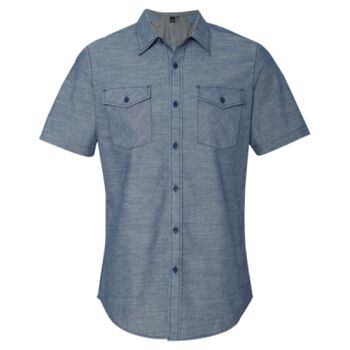 Men's Chambray Short Sleeve Shirt Thumbnail