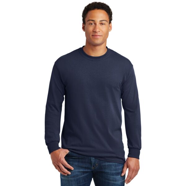 Heavy Cotton 100% Cotton Long Sleeve T Shirt Thumbnail