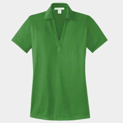 Women's Performance Fine Jacquard Polo Thumbnail