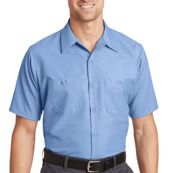 Short Sleeve Industrial Work Shirt Thumbnail