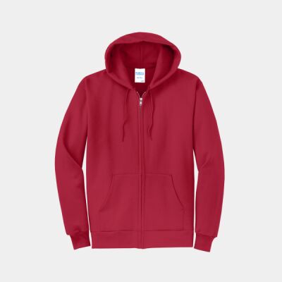 Core Fleece Full Zip Hooded Sweatshirt Thumbnail