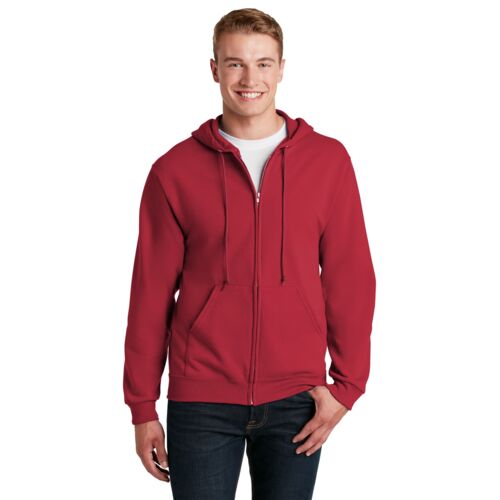 NuBlend ® Full Zip Hooded Sweatshirt Thumbnail