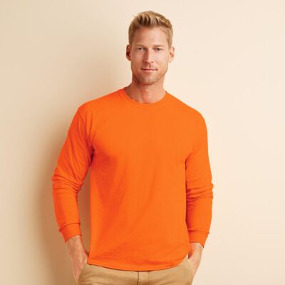 &reg; Ultra Cotton&reg; Adult Long-Sleeve T-Shirt Thumbnail