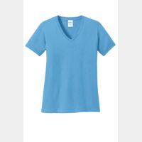 Women's Core Cotton V Neck Tee Thumbnail