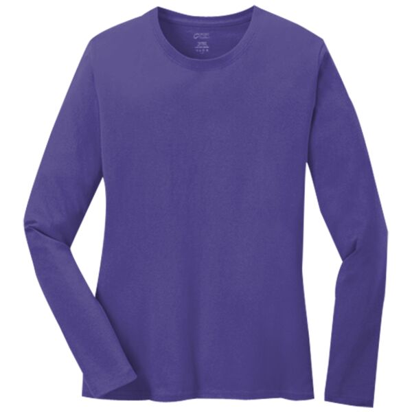 Women's Long Sleeve Core Cotton Tee Thumbnail