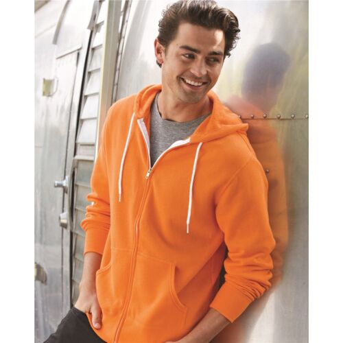 Unisex Lightweight Full-Zip Hooded Sweatshirt Thumbnail