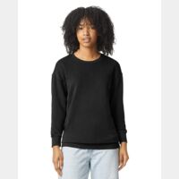 Unisex Garment-Dyed Lightweight Fleece Crewneck Sweatshirt Thumbnail