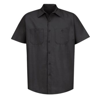 Men's Industrial Short Sleeve Work Shirt Thumbnail