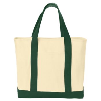 Ideal Twill Two Tone Shopping Tote Thumbnail