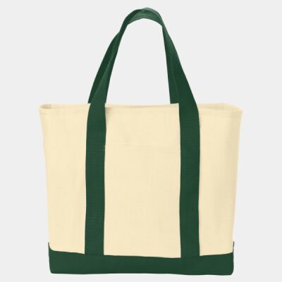 Ideal Twill Two Tone Shopping Tote Thumbnail