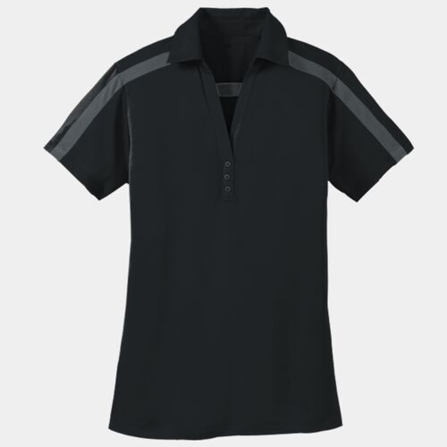Women's Silk Touch Performance Colorblock Stripe Polo Thumbnail