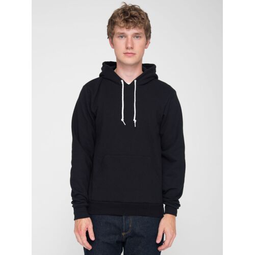 F498 Flex Fleece Drop Shoulder Pull Over Hooded Sweatshirt Thumbnail