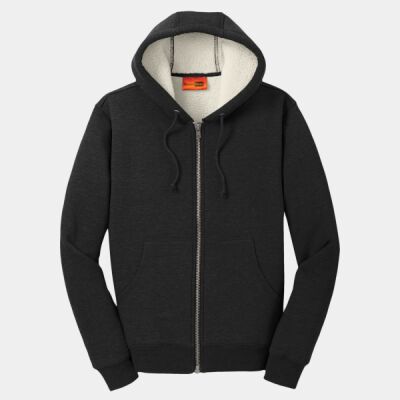 Heavyweight Sherpa Lined Hooded Fleece Jacket Thumbnail