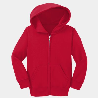 Toddler Core Fleece Full Zip Hooded Sweatshirt Thumbnail