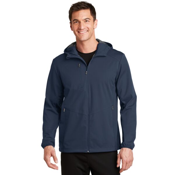 Active Hooded Soft Shell Jacket Thumbnail