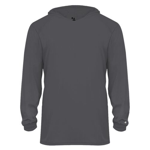 Youth B-Core Long Sleeve Hooded T-Shirt Thumbnail