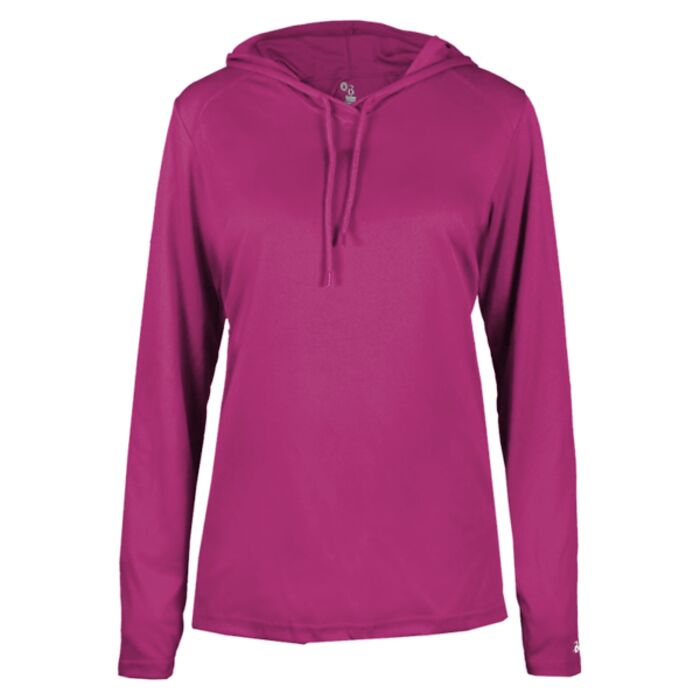 Women's B-Core Long Sleeve Hooded T-Shirt Thumbnail