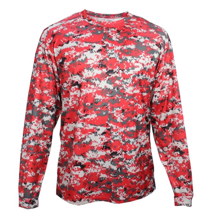 Youth Digital Camo Long Sleeve T-Shirt Thumbnail