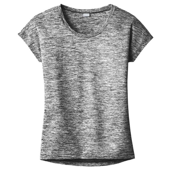 Women's PosiCharge ® Electric Heather Sporty Tee Thumbnail