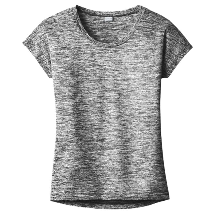 Women's PosiCharge ® Electric Heather Sporty Tee Thumbnail