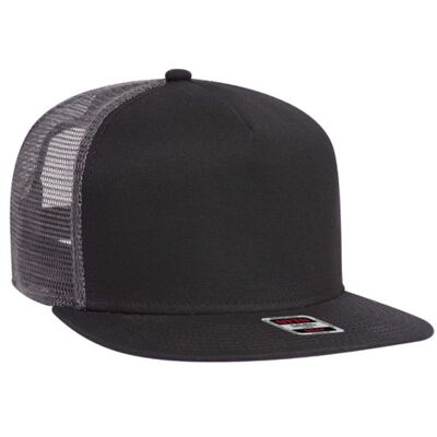 OTTO CAP "OTTO SNAP" 5 Panel Pro Style Mesh Back Trucker Snapback Hat Thumbnail