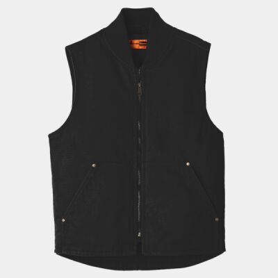 Washed Duck Cloth Vest Thumbnail
