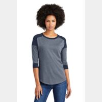 Women's Heritage Blend 3/4 Sleeve Baseball Raglan Tee Thumbnail