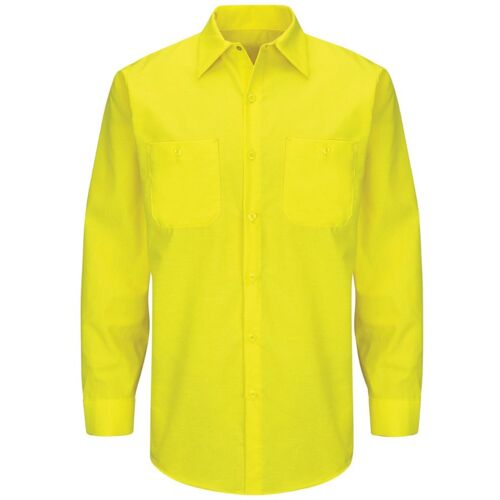 Men's Enhanced & Hi-Visibility Long Sleeve Work Shirt Thumbnail