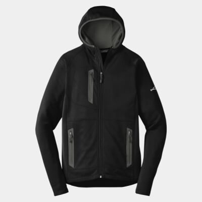Sport Hooded Full Zip Fleece Jacket Thumbnail