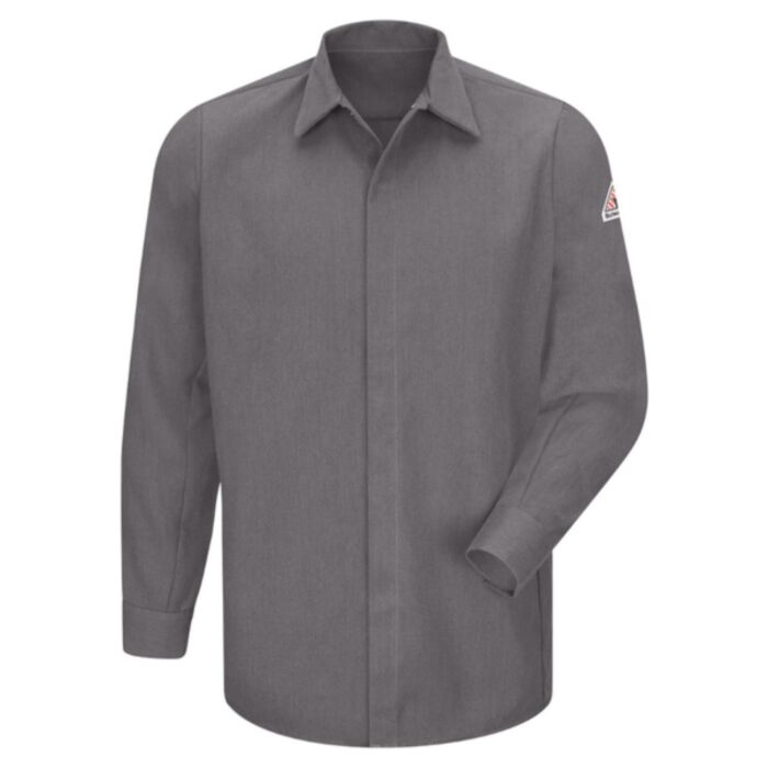 Men's Concealed-Gripper Pocketless Long Sleeve Shirt - CoolTouch® 2 Thumbnail