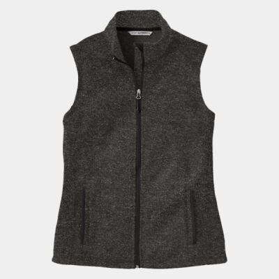 Women's Sweater Fleece Vest Thumbnail
