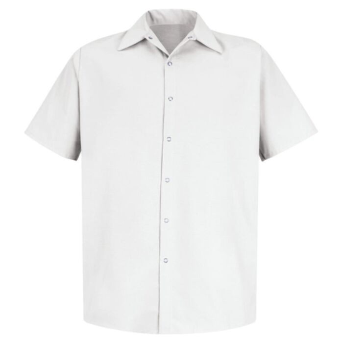 Men's Tall Specialized Short Sleeve Pocketless Work Shirt Thumbnail