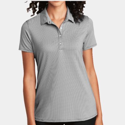 Women's Gingham Polo Thumbnail