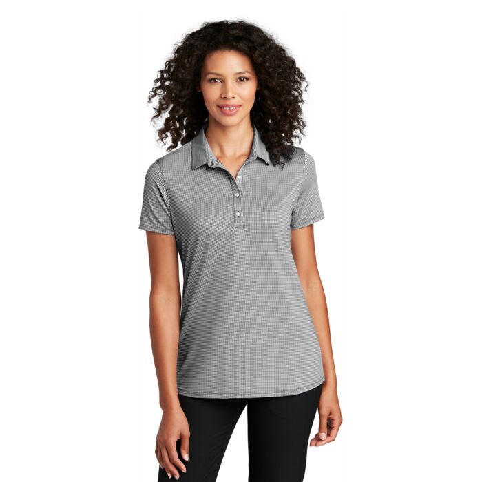 Women's Gingham Polo Thumbnail
