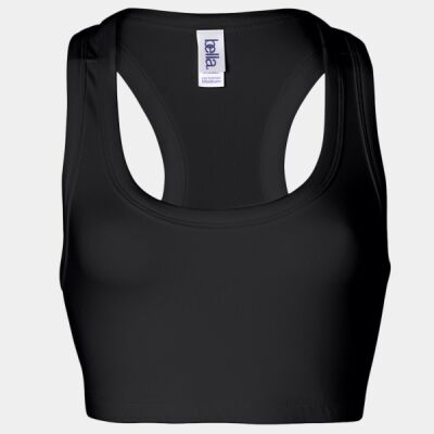 Women's Nylon Spandex Sports Bra Thumbnail