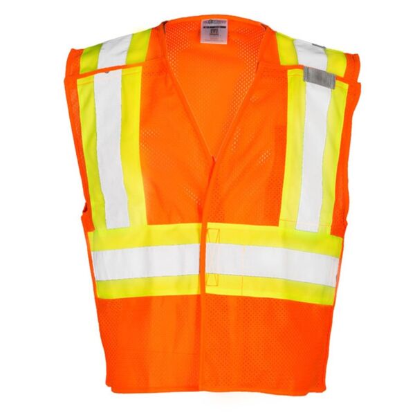 Unisex Contrasting Mesh Breakaway Vest Thumbnail