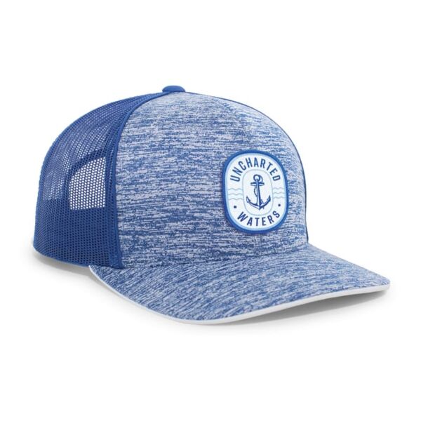 Aggressive Heather Trucker Snapback Cap Thumbnail