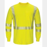 Men's Tall Hi-Visibility Lightweight Long Sleeve T-Shirt Thumbnail