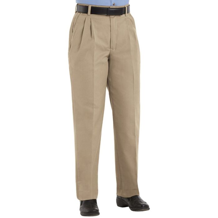 Women's Pleated Twill Slacks Thumbnail