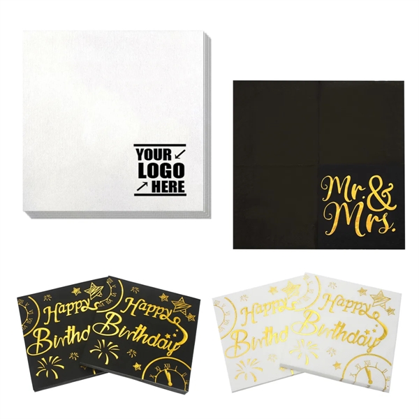 Custom Cocktail Napkins