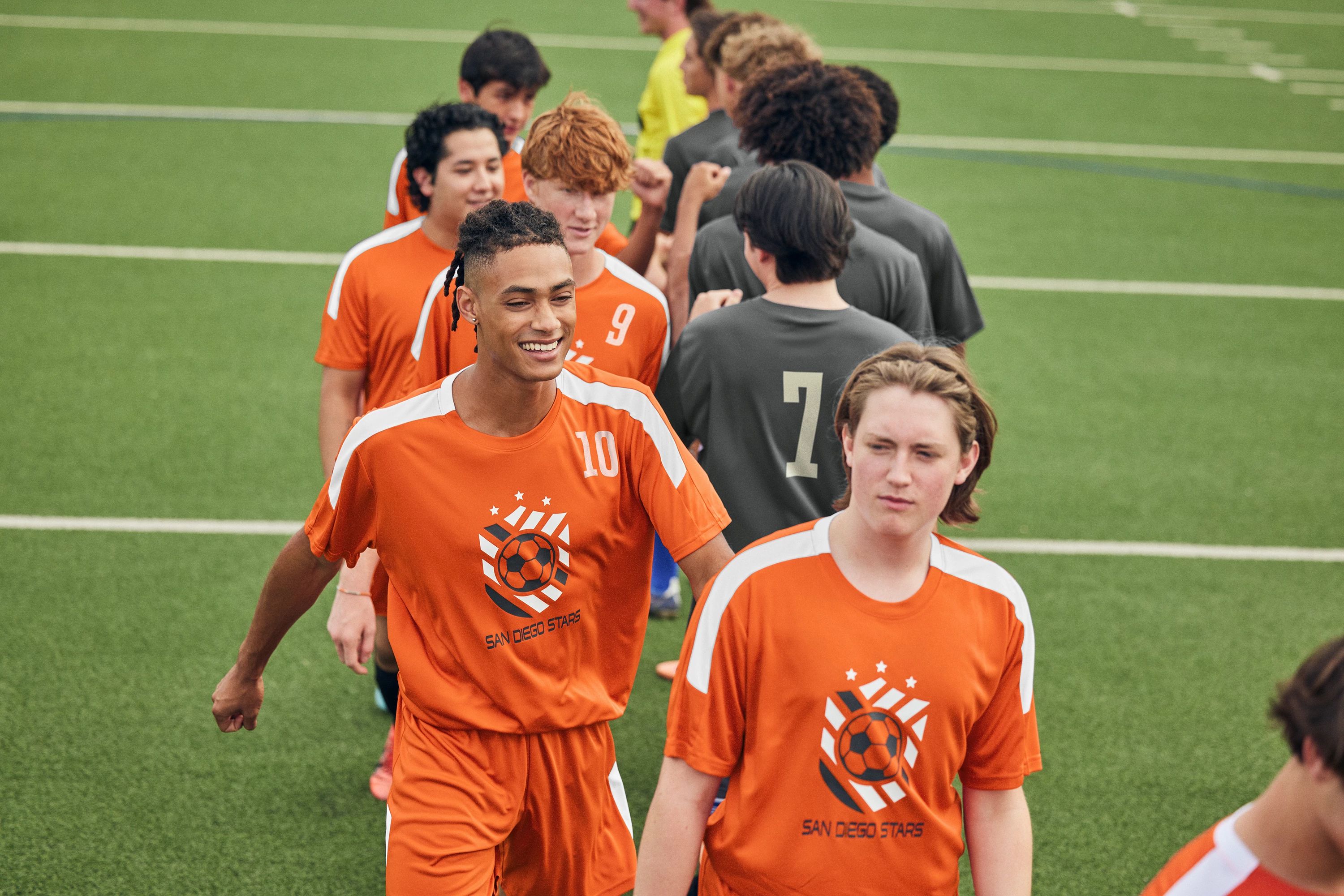 Sport-Tek performance shirts for a tournament team