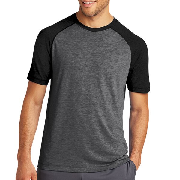 Tri Blend Wicking Raglan Tee Thumbnail