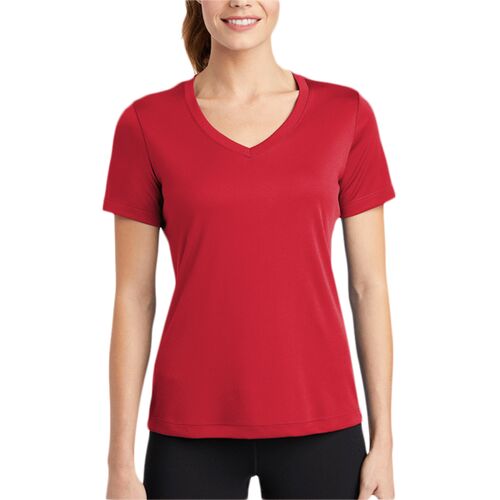 Ladies PosiCharge ® Competitor V Neck Tee Thumbnail